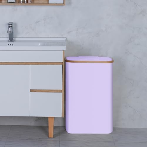 Slim Laundry Basket, 60L Laundry Hamper - Image 5