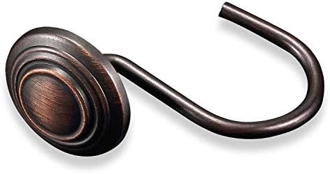 CHICTIE Bronze Shower Curtain Hooks - Image 4