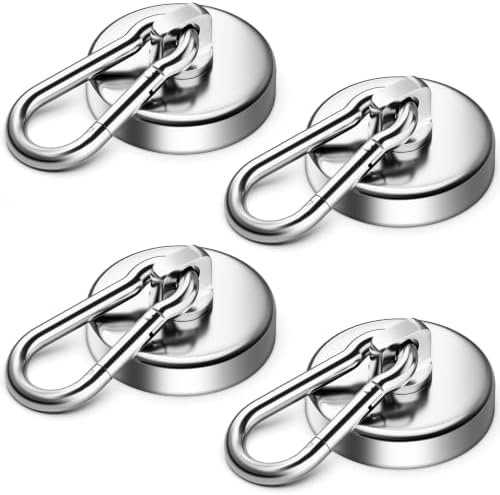 Grtard 4 Pack Magnetic Hooks by Grtard