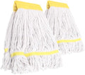 2 Pack Heavy Duty Mop Head Commercial Replacement, Industrial Heads Refill by KeFanta
