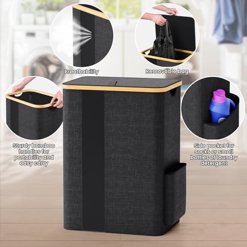 BlissTotes 80L Laundry Basket Hamper - Image 3
