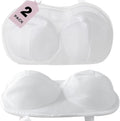 2 Pack Large Bra Laundry Bags for Washing Machine, Lingerie Bag for Washing by KISYONGUS