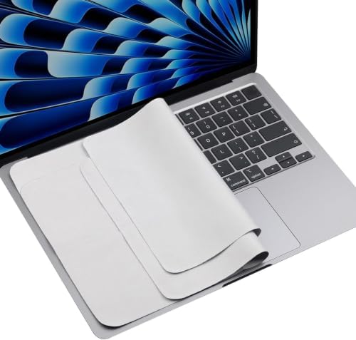 2 Pack Microfiber Liner Cleaning Cloth Screen Keyboard Imprint Protection by MUBUY
