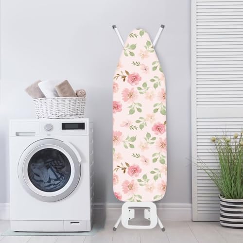 Ironing Board Cover Ironing Board Pad Covers Protector Pink Floral - Image 3