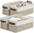 DECOMOMO Narrow Storage Bins, Small Storage Baskets by DECOMOMO