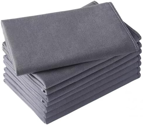 Microfiber Glass Cleaning Cloth 8 Pack, 16 Inch x 12 Inch, Lint Free Quickly by Vnoss