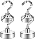 Neosmuk Magnetic Hooks for Cruise Cabins, 40lb Heavy Duty, 4 Pack by Neosmuk