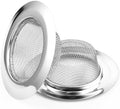 2 Pack 4.5 Inch Stainless Steel Sink Strainer Basket by Lunyi