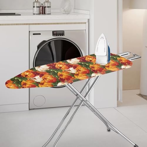 GLENLCWE Thanksgiving Pumpkin Ironing Board Cover 54x15 inches Thick Ironing - Image 2