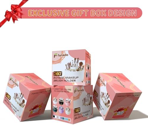 Clear Rotating Makeup Organizer Countertop - Image 7