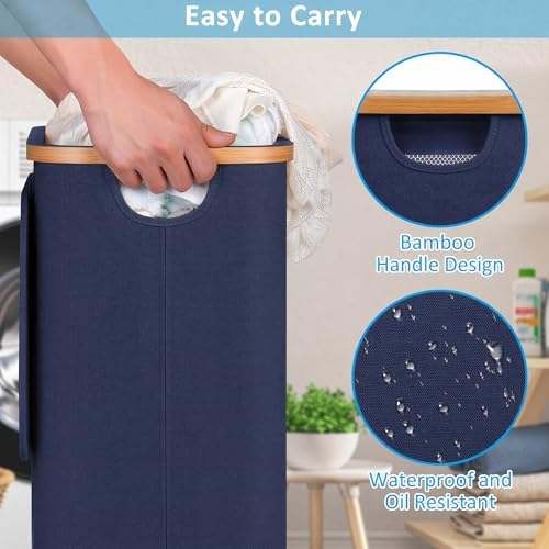efluky Slim Laundry Hamper - Image 3