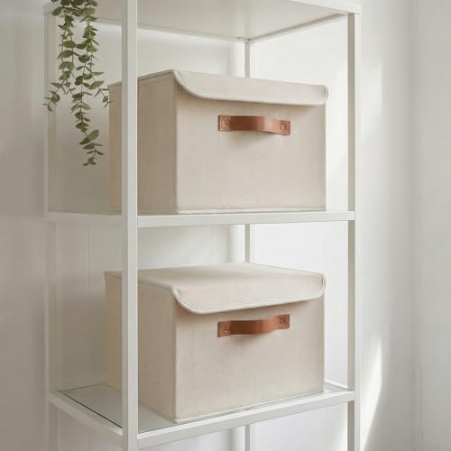 Decorative Linen Storage Boxes by ZICOTO