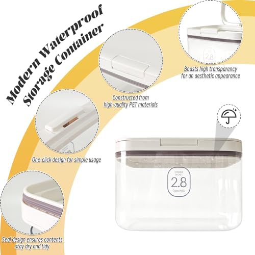 Laundry Pod Holder with Lid, 94oz Container - Image 3