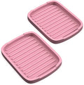 ZAPPOWARE Silicone Sponge Holder Soap Tray, Set 2pcs by ZAPPOWARE