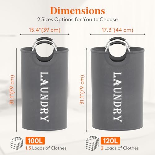 Lifewit 2 Pack 100L Laundry Basket - Image 2