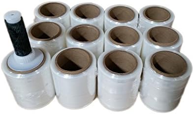 The Boxery 5" x 1, 000 ft Clear Hand Stretch Wrap - Image 2