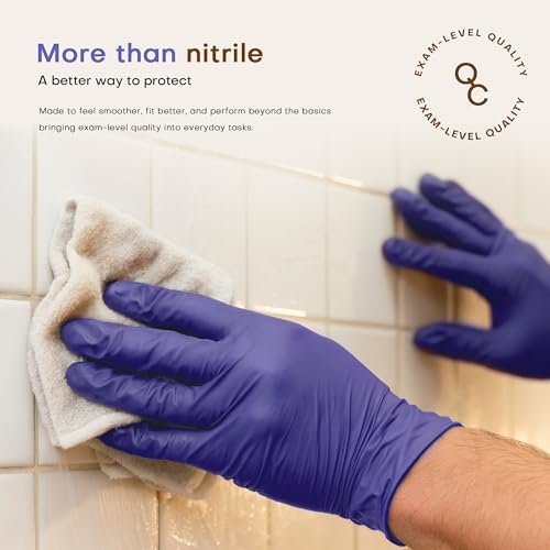 SUP Powder-Free Nitrile Exam Gloves, 100/1000 Ct Food Safe Latex-Free Medical - Image 3
