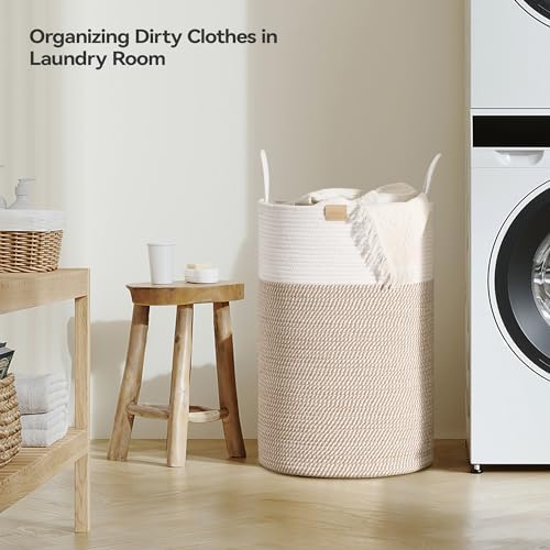 Nunsino Laundry Hamper 75L, Large Laundry Basket - Image 3