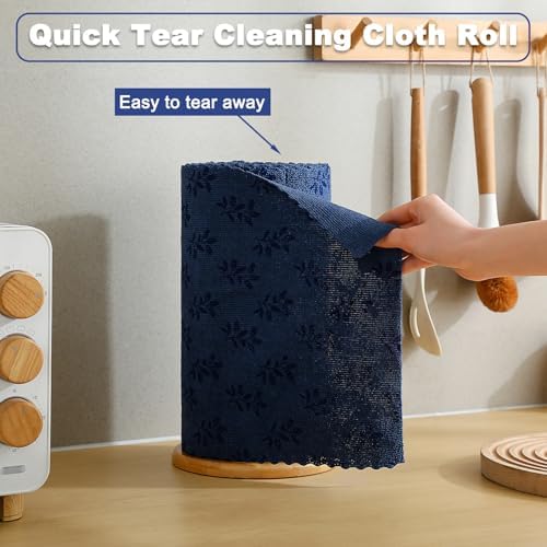 Microfiber Cleaning Cloth Roll, 80 Pack Cleaning Towels, Lint Free Rags Paper - Image 3