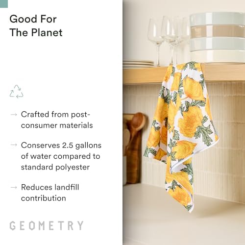 GEOMETRY Tea Towels – Spring & Summer Collection – Quick-Dry, Ultra-Absorbent - Image 3