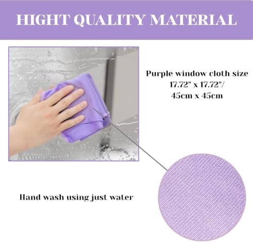 ΝοɾԝехMicrofiber Window Cleaning Cloths, Glass Cleaning Cloth - Image 5