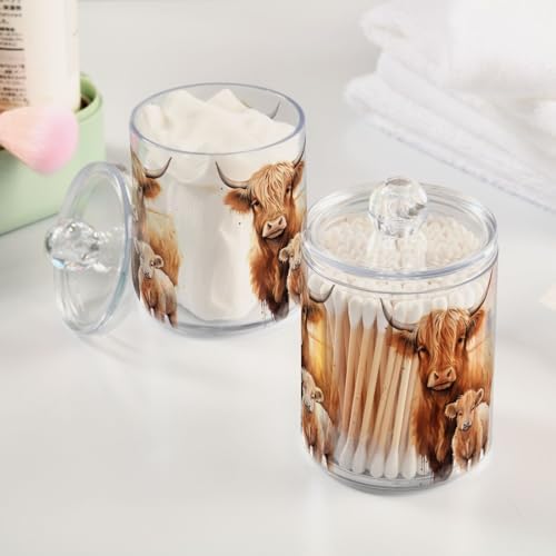 4 Pack Qtip Holder Dispenser - Image 5