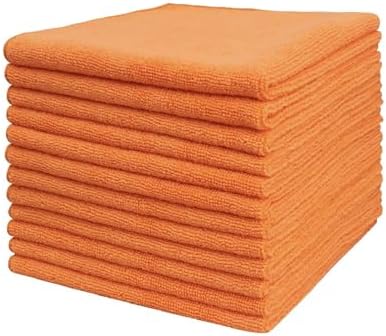 Tricol Clean Microfiber Cleaning Cloth, 16in x16in, 12 Pack Ultra-Thick by TricolClean