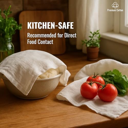 Flour Sack Towels – 24 Pack Cotton Kitchen Dish Towel, Tea Towels - Image 2