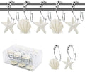 BEAVO Seashell Shower Curtain Hooks, Baby Room, Living Room Decor by BEAVOING