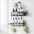 Adjustable Shower Caddy Hanging Rustproof Large-Capacity Bathroom Organizer by Dotpilgo