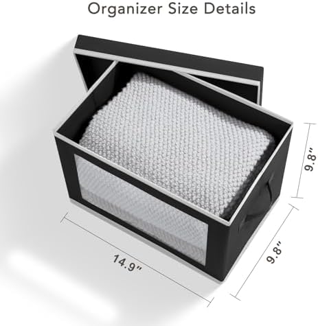 Homsorout Storage Boxes with Lids - Image 2