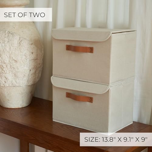Decorative Linen Storage Boxes - Image 6