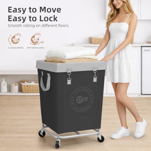 STORAGE MANIAC Commercial Laundry Hamper - Image 6