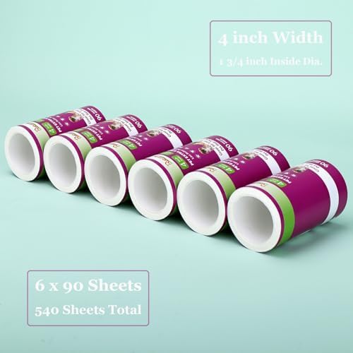 4 inch Lint Roller Refills Compatible - Image 2