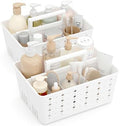 Lifewit Portable Shower Caddy, Plastic Basket Organizer, 2 Pack by Lifewit