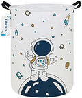 Round Collapsible Astronaut Space Laundry Hamper by ONOEV