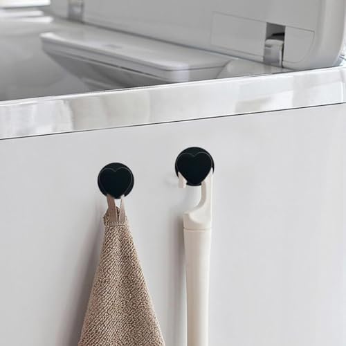 4 Pcs Magnetic Hooks Heavy Duty, Heart Magnetic Hooks, Clothes Grill Fridge - Image 7
