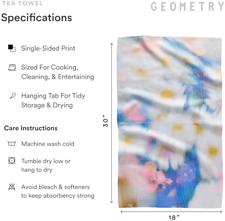 GEOMETRY Spring Kitchen Towels - Image 6