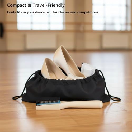 I-MART 2 Pack Suede Brush for Dance Shoes Sole Cleaning, Wooden Handle Suede - Image 4