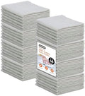 Superio Cotton Terry Washcloths Grey Towels 100% Cotton Cleaning Cloth 16" Rags by Superio