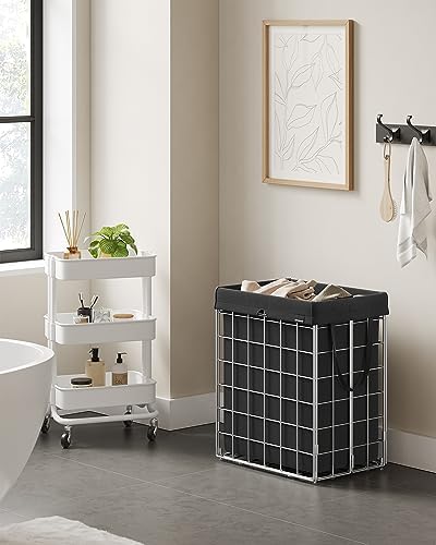 SONGMICS Laundry Hamper, Collapsible, 24 Gal. - Image 3