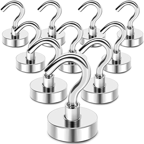 MIKEDE Magnetic Hooks Heavy Duty 50 Lbs Magnet by MIKEDE