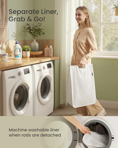 SONGMICS 4-SectionLaundry Hamper - Image 6