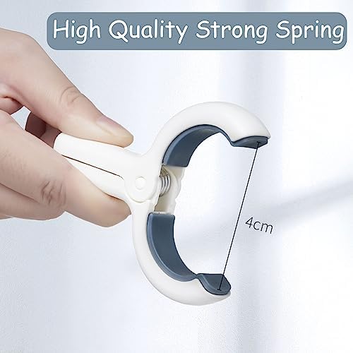 24 Pack Beach Towel Clips with Strong Anti-Rust Springs, Heavy Duty Towel Clips - Image 4
