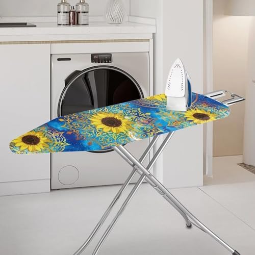 15x54 Inch Ironing Board Cover, Sunflower Printed Ironing Board Protector - Image 2