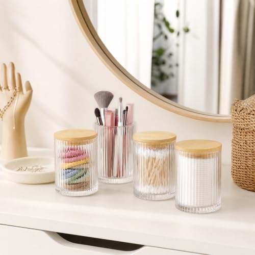 SheeChung 2 Pack Glass Apothecary Jar - Image 5