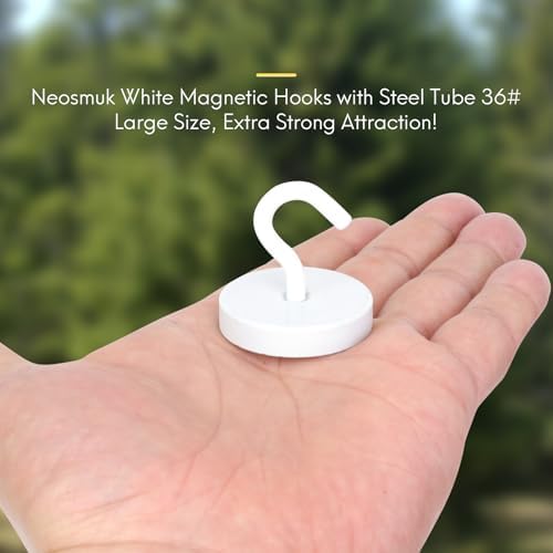 Neosmuk Magnetic Hooks for Cruise Cabins, 170lb Heavy Duty, 4 Pack - Image 2