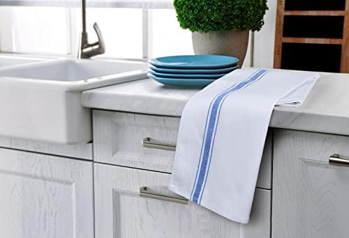 Utopia Towels Blue Dish Towels 100% Ring Spun Cotton - Image 3