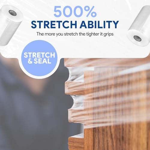 International Plastics Co. 5" Plastic Stretch Film Wrap - Image 2