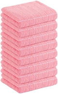 Homaxy 100% Cotton Terry Kitchen Towels, 8 Pack by Homaxy